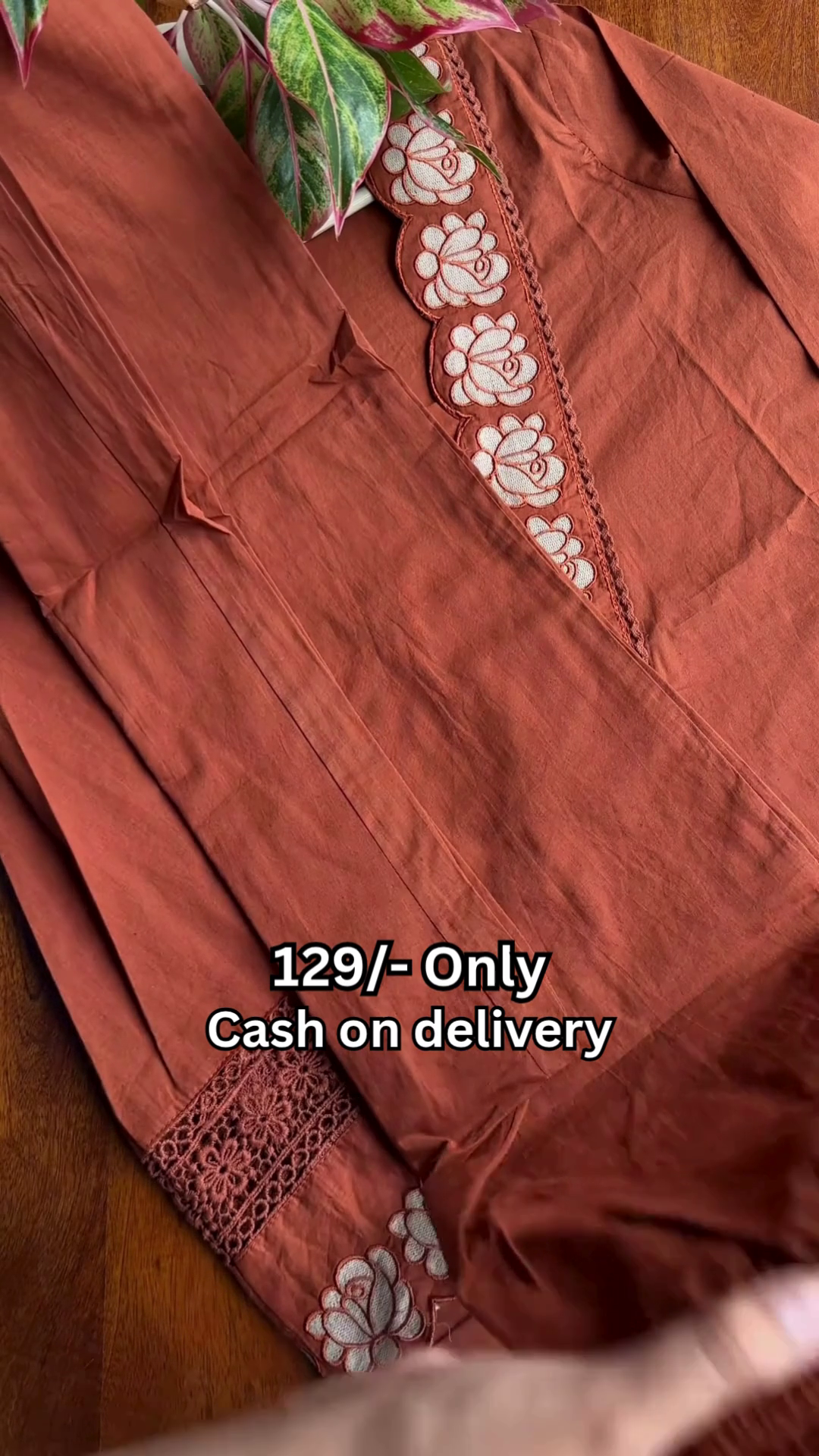 Stylish Embroidered Kurti – Everyday Ethnic Elegance - Image 9